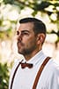 Groom getting ready for Hawaii elopement