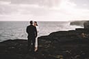 Vows in Hawaii along sea cliffs