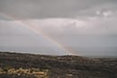 Rainbow at Hawaii Volcanoes National Park