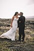 Bride and groom in Hawaii